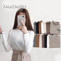 XIAOZHAINV เสื้อคอเต่าเเขนยาว สำหรับสตรี