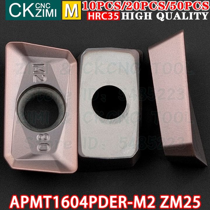 apmt1604pder-m2-zm25-apmt-1604-pder-m2ใส่คาร์ไบด์ไหล่เครื่องกลึงเกลียวกัด-cnc-เครื่องกลึงโลหะเครื่องมือตัด-indexable