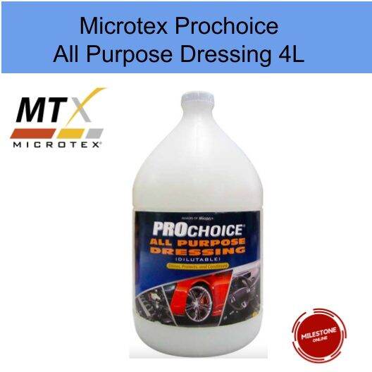 Microtex PROChoice All Purpose Dressing (4L) (Shines, Protects ...