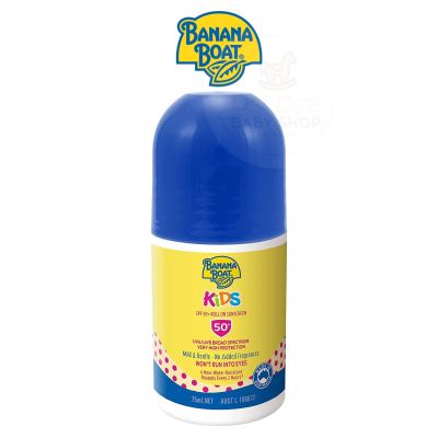 Banana Boat Kids Mild & Gentle Sunscreen Roll-On SPF50+