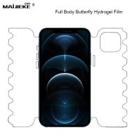 Butterfly Hydrogel Gel Film for iPhone 14 Pro max 14Plus 13 mini 12 13 pro 11 pro max X Xs max Xr Full Body Screen Protector Screen Protectors