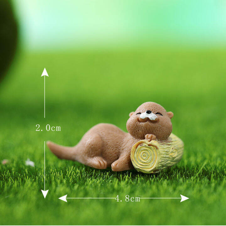 cute-little-otter-figurine-for-bonsai-decoration-dollhouse-bonsai-ornament-with-otter-model-diy-crafts-with-otter-figurines-cute-animal-model-for-home-decor-kawaii-home-decor-otter-figurine