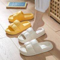 Summer Soft Shoes Cloud Slippers Indoor Mute Bathroom Anti-slip Slide Eva Beach Flip Flops Men Ladies Leisure Sandals 2023 슬리퍼 House Slippers