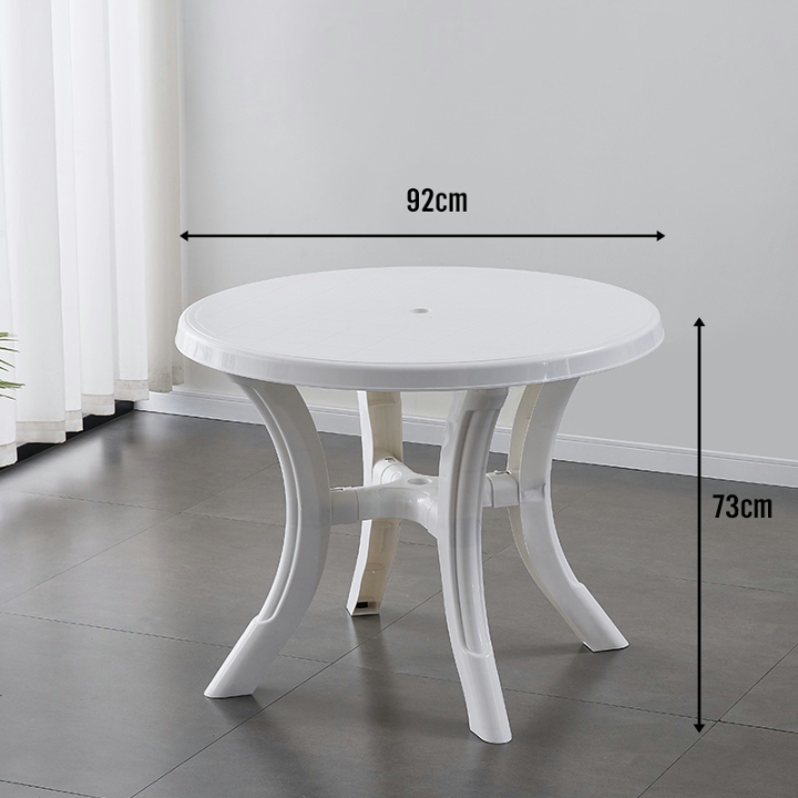 shayne-โต๊ะอาหาร-โต๊ะพลาสติก-โต๊ะสนาม-โต๊ะกินข้าว-โต๊ะแคมป์ปิ้ง-ชุดโต๊ะกินข้าว-กันน้ำและรอยขีดข่วนได้-สไตล์โมเดิร์น