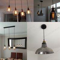 Loft Vintage Pendant Lights Glass Pendant Lamps Industrial Hang lamp y Grey Lamparas De Techo Colgante Modern Lustre Pendent