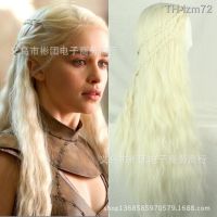 วิกผม wig เพราะวิกผม Game of Thrones Song Ice and Fire Daenerys Targaryen Mother Dragon Wig