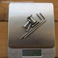 ❒ yizhan224080 Cnc feito 1 conjunto completo de 416 parafusos aço inoxidável com chave para lm leatherman onda alicate substituições eixos t10 torx