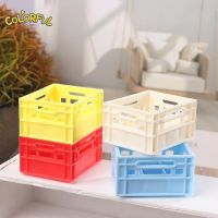 【hot】☋  1:12 Dollhouse Miniature Basket Drink Storage Beer/Cofee Accessories