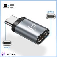 JXFTKM 2PCS อะลูมิเนียมอัลลอยด์ ตัวแปลง USB ขนาดเล็ก 480Mbps โทรศัพท์มือถือสำหรับมือถือ อะแดปเตอร์ OTG มินิมินิ ตัวผู้-ตัวเมีย Type-C เป็น Micro USB แล็ปท็อป