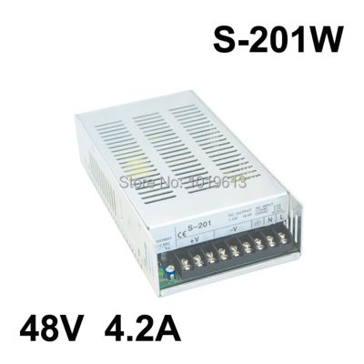 ✚☍ 48V 4.2A 200W Switching Power Supply unit for leds100 240V AC input 12V DC output
