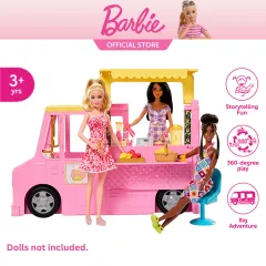 Barbie Barco com piscina e toboágua, Dream Boat Playset inclui mais de