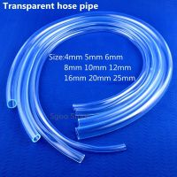 1M 4/5/6/8/10/12/16/20/25 mm Food Grade PVC Transparent Silicone Tube Hose Aquarium Garden Irrigation Flexible Oxygen Tube Watering Systems  Garden Ho