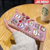 JIUMOO เคสปลอกสำหรับ Samsung กาแล็คซี่ M01s A10s A10ลายการ์ตูนน่ารักลูกสุนัขน่ารักบางดีไซน์ใหม่หรูหราชุบโทรศัพท์เคสซิลิโคนกันกระแทกเคสนิ่มคลุมทั้งหมดป้องกันเลนส์กล้อง