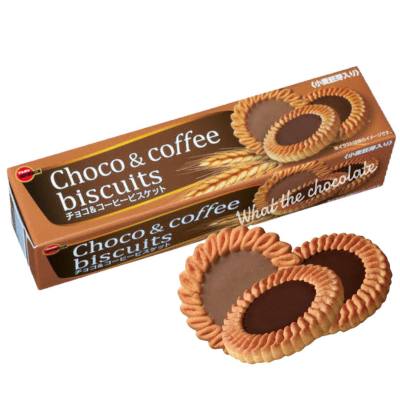 Bourbon choco&amp;coffee biscuits บิสกิตรสช็อคโกแลตและกาแฟ