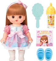 เมลจัง ผมเปลี่ยนสีได้ กระพริบตาได้ Mellchan Doll Set, Omeeme Pachikuri Long Hair Nene-chan นำเข้าญี่ปุ่น ของแท้