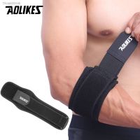 ❃ஐ❅ AOLIKES 1PCS Tennis Elbow Braces for Tendonitis and Tennis ElbowGolfers Elbow Forearm Brace Straps and Compression Pad