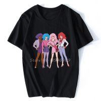 Unique Jem And The Holograms T Shirt Print Men Cotton T Shirt Hip Hop Tees Tops Tshirt Harajuku Streetwear