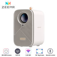 ZEEMR M1โปรเจคเตอร์ Android Mini Super HD 720P Wifi 1 16G โปรเจคเตอร์แบบพกพาลำโพงในตัวสำหรับโฮมออฟฟิศโรงละครวิดีโอ