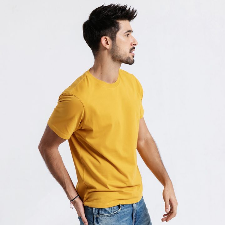 simwood-2021-summer-new-t-shirt-men-100-cotton-solid-color-casual-t-shirt-basics-o-neck-high-quality-plus-size-male-tee-190004