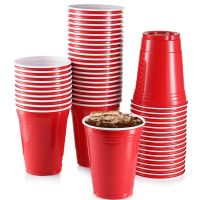 ??.PRO SALE ? แก้วแดง เลือกหนาบางได้ RED CUP PARTY 16 oz อเมริกันปาร์ตี้ แก้วปาร์ตี้ แก้วพลาสติก แก้วงานเลี้ยง ราคาถูก ดี.. ดี.. ดี.. ดี ดี ดี ดี แก้วปาตี้ แก้วแชมเปญ แก้วค็อกเทล แก้วพลาสติกใส่น้ำ