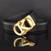 High quality Designer Belts Men Fashion K Letter Luxury Famous Brand Genuine Leather Belt Men Classic Exquisite Waist Strap Belts