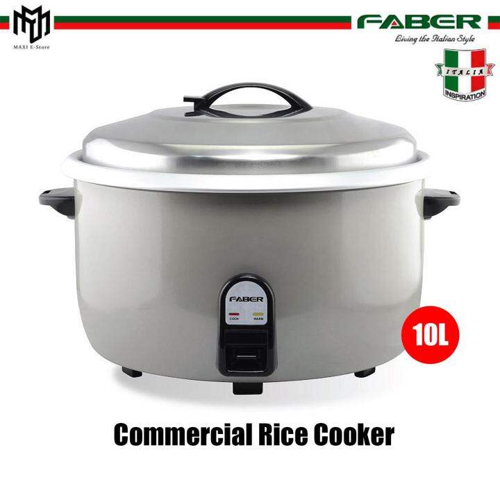 Faber 10L Commercial Rice Cooker 2650W - FCR1001 | Lazada