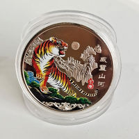 HONG ✨Ready Stock✨2022 China New Year Tiger Year Challenge Coin Commemorative Coin Decor Gift