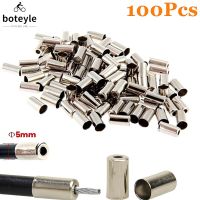 2023 NEW 100pcs 5mm Bicycle  Brake Cable Housing Ferrule End Caps MTB Road Cord End Covers Brake Line Cap Cycling Accessories