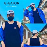 G-Good เสื้อกล้ามทอม เสือในทอม เสื้อกล้ามทอมเต็มตัว - สีกรมท่า