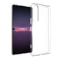 สำหรับ Sony Xperia 1 V พื้นผิวกันน้ำเคสโทรศัพท์ TPU (ใส) (มีในสต็อก)