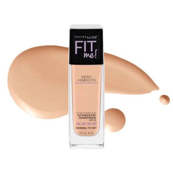 Maybelline Fit Me Dewy and Smooth Foundation | Lazada PH