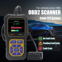 เครื่องมือวินิจฉัยสแกนเนอร์ AT500 OBD2รถเครื่องอ่านโค้ดทดสอบการชาร์จสำหรับยานพาหนะ OBDII เครื่องมือยานยนต์ตั้งแต่1996