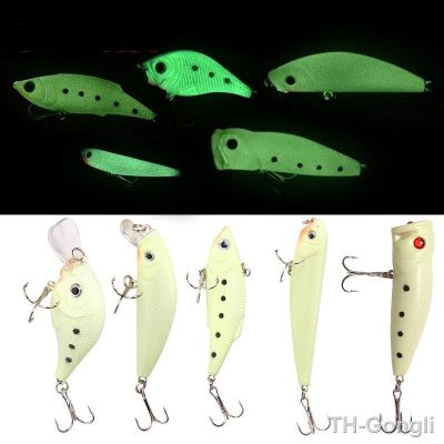 【hot】♣  1pc Crank VIB Lures at Night Fishing Bait for Tackle Goods Sea Accessories