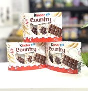 Australian chocolate candy chocolate kinder country 9 bars 100gr