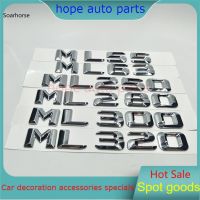 NEW Upgrade Auto Sticker For Mercedes Benz W166 W164 ML55 ML63 ML250 ML280 ML300 ML320 ML350 Rear Tail Logo Letters Decal Badge Emblem