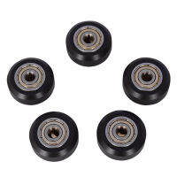 10PC Openbuilds ล้อพลาสติก POM พร้อมแบริ่งรุ่นใหญ่ Passive Round Wheel Idler Pulley Gear Perlin Wheel สำหรับ CR10 Ender 3