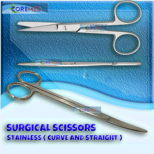 Surgical Scissor Stainless (Straight and Curve) Lazada PH