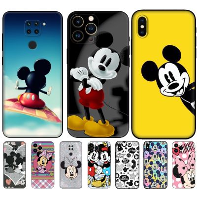Mickey and minnie For Xiaomi Redmi Note 11 Pro 5G 4G 11S POCO M4 X4 Pro 4G 5G Case Phone Back Cover Bag Soft Silicon Black Tpu Case