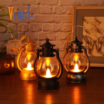 Camping Candle Lantern Aluminium Alloy Night Emergency Lantern for Outdoor  Fishing Hanging with Hanging Candlestick Design