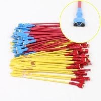 20pcs 6.3mm Female Spade Crimp Terminals Wire Connector 6.3 terminal with cable wire