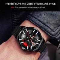 Fashion Brand Mens Sports Quartz Watch For F1 Ferrary Racing Luminous Waterproof Hand Clock Luxury Male Non-Mechanical Watches