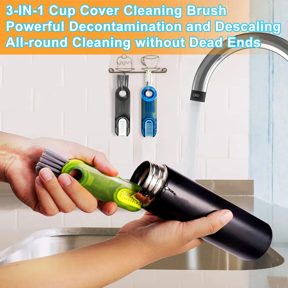 Bottle Cleaner Brush Cup Crevice Cleaning Brush Silicone Bottle Cup-holder  Cleaner For Home Kitchen Cleaning Accessories - Temu