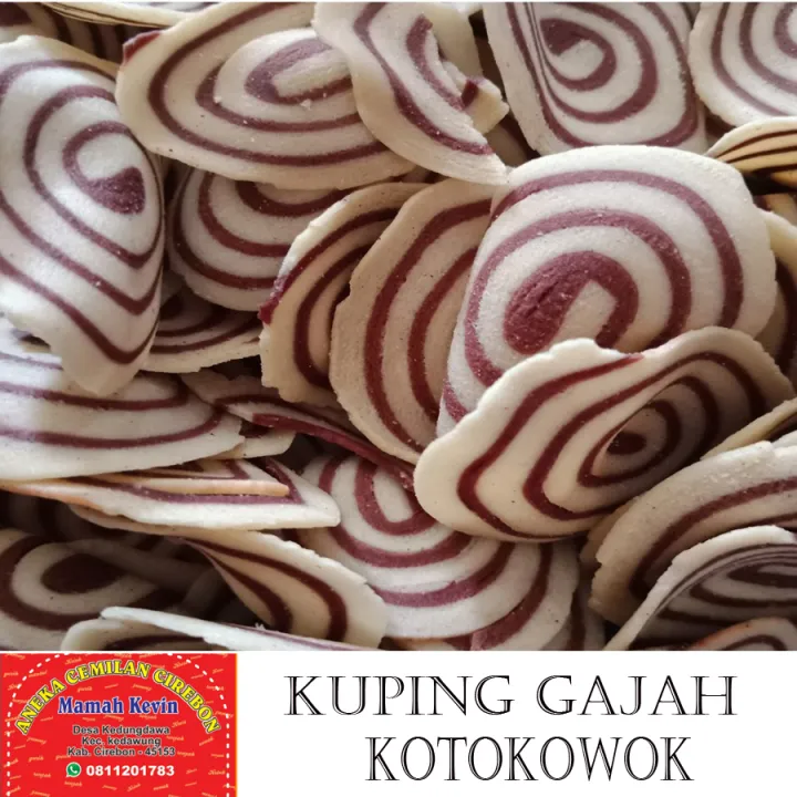 Kue Kuping Gajah Cemilan Makanan Ringan Snack Kiloan Towok Otokowok Lazada Indonesia