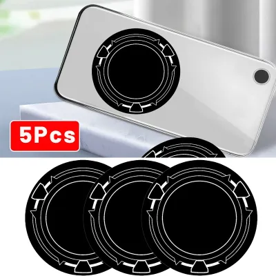 5/1Pcs Metal Plate For Cell Phone Radiator Cooler Sticker Game Cooling Fans Plate For Mobile Phone Magnetic Holder Plates
