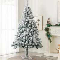 {Decwork}60ซม. จำลองประดิษฐ์ Flocking Snow Christmas Tree Adornment Reusable Home 2022 Xmas Party 2023ใหม่ปี Navidad เครื่องประดับ