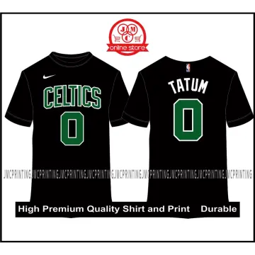 Mens Jayson Tatum #0 Boston Celtics Black Collection Rings Jersey