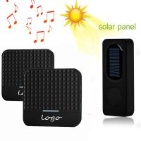 △✆ Solar Wireless Doorbell Low Power Home IP65 Waterproof 300M Door Bell Chime Outdoor Doorbells