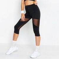 【CC】 Patchwork Mesh Leggings Womens Jeggings Legins Leggins Female Elastic Pant