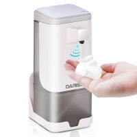 Automatic Foam Soap Dispenser with Temperature LCD Display Rechargeable Touchless Pump Hand Sanitizer for Bathroom Kitchen