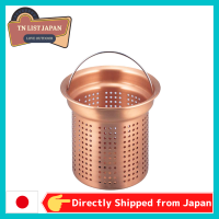 【จัดส่งตรงจากญี่ปุ่น】Shimomura Planning 22882 Drain Strainer, Pure Copper, Deep Type, Made In Japan,ป้องกันกลิ่นทำความสะอาดง่าย,5.3นิ้ว (13.4ซม.) แบรนด์ชั้นนำของญี่ปุ่น,สินค้าแคมป์,สินค้าบาร์บีคิวสินค้าสำหรับกิจกรรมกลางแจ้ง